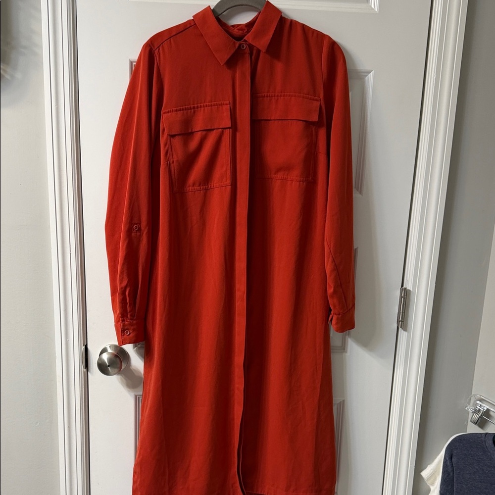 Nine West Red Midi Dress